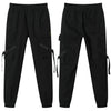 Streetwear Ribbons Casual Pants Men Black Slim Mens Joggers Pants Side-pockets Cotton Camouflage Man Trousers | Vimost Shop.