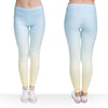 Hot sales Fashion Ombre Yellow Printed Women's Slim fit Legging workout Trousers Casual Polyester Pants Leggings | Vimost Shop.