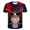 Retro Federal Republic of Germany Flag T-shirt Men/Women Couple Lovers Models Fashion Short sleeve Round neck T-shirt | Vimost Shop.
