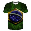 Retro Federal Republic of Germany Flag T-shirt Men/Women Couple Lovers Models Fashion Short sleeve Round neck T-shirt | Vimost Shop.