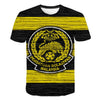 Retro Federal Republic of Germany Flag T-shirt Men/Women Couple Lovers Models Fashion Short sleeve Round neck T-shirt | Vimost Shop.
