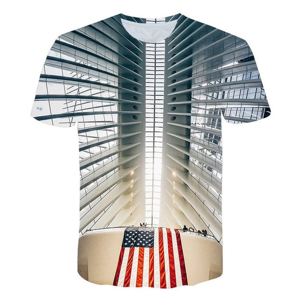 Retro Federal Republic of Germany Flag T-shirt Men/Women Couple Lovers Models Fashion Short sleeve Round neck T-shirt | Vimost Shop.