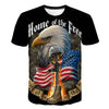 Retro Federal Republic of Germany Flag T-shirt Men/Women Couple Lovers Models Fashion Short sleeve Round neck T-shirt | Vimost Shop.