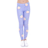 Women Leggings Peach Leggins Printed Purple Legging for Woman Pants Casual Legins Stretchy Trousers | Vimost Shop.