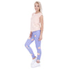 Women Leggings Peach Leggins Printed Purple Legging for Woman Pants Casual Legins Stretchy Trousers | Vimost Shop.