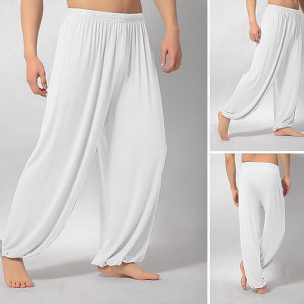 Fashion Men's Casual Solid Loose Sweatpants Trousers Jogger Dancing yoga Pant leggins yoga sports tights Dropshiping#B40 | Vimost Shop.