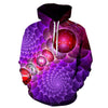 Galaxy Space 3D Printed Forest Cool Fashion Autumn Sweatshirt Thin Hooded Women Hoodie | Vimost Shop.
