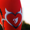 New Sexy Heart Print Leggings Women Red Black Patchwork Sporting Pants Fashion Printed Women's Fitness Leggings | Vimost Shop.