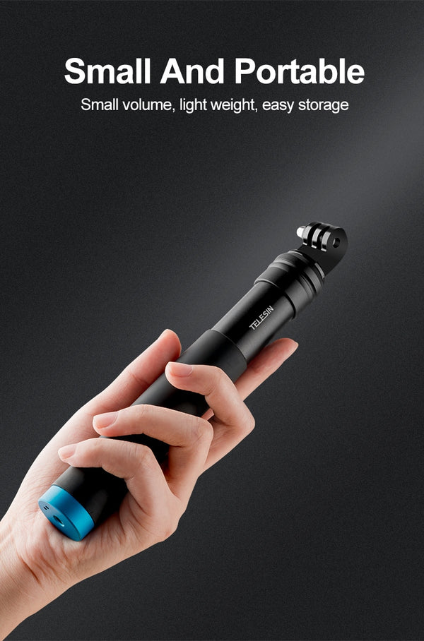 6 in 1 Extendable Aluminum Alloy Selfie Stick + Detachable Tripod Mount Phone Holder for GoPro SJCAM Xiaomi Yi Cameras | Vimost Shop.