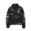 Hip Hop Fashion Printed Jeans Jacket Men  Autumn Winter Streetwear Denim Jackets Coats Cowboy Jacket Jaqueta masculina | Vimost Shop.