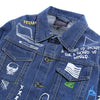 Hip Hop Fashion Printed Jeans Jacket Men  Autumn Winter Streetwear Denim Jackets Coats Cowboy Jacket Jaqueta masculina | Vimost Shop.