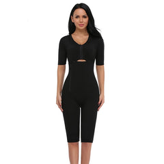 Women Full Body Shaper Post Partum Bodysuits Slimming Underwear Waist Girdles Trainer Butt Lifter Plus Size Shapewear