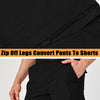 Summer Pants Men Convertible Pants Lightweight Quick Dry Cargo Work Hike Trousers Man Casual Straight Pants Elastic | Vimost Shop.