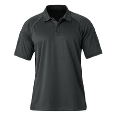 Summer Polo Shirts Men's Lightweight Botton Casual Golf Polos Breathable Military Tactical Polos Pullover Hike Clothing