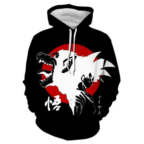 Dragon ball Anime 3D hoodies Men Women Hooded Sweatshirt Dragonball Son Goku Casual Pockets Streetwear Autumn Tops - Vimost Shop