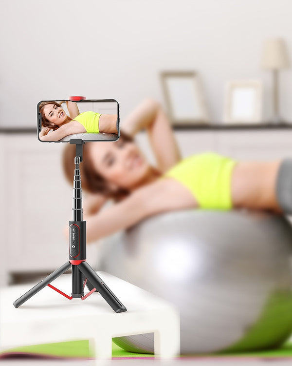 All In One Tripod Selfie Stick Phone Holder bluetooth Retractable Tripod Selfie Stick for iphone for huawei for xiaomi | Vimost Shop.