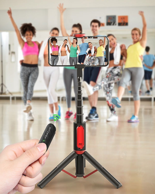 All In One Tripod Selfie Stick Phone Holder bluetooth Retractable Tripod Selfie Stick for iphone for huawei for xiaomi | Vimost Shop.