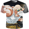 Men Anime Print Dragon Ball 3D T-Shirt Oogway Tees Master Roshi Men T shirt Streetwear Plus Size | Vimost Shop.