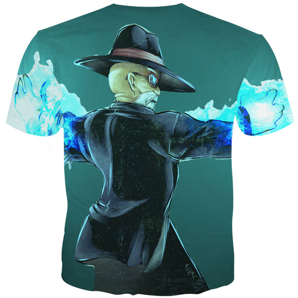 Men Anime Print Dragon Ball 3D T-Shirt Oogway Tees Master Roshi Men T shirt Streetwear Plus Size | Vimost Shop.