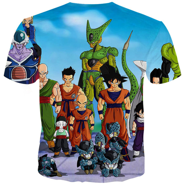 Men Anime Print Dragon Ball 3D T-Shirt Oogway Tees Master Roshi Men T shirt Streetwear Plus Size | Vimost Shop.