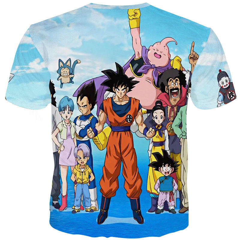 Men Anime Print Dragon Ball 3D T-Shirt Oogway Tees Master Roshi Men T shirt Streetwear Plus Size | Vimost Shop.