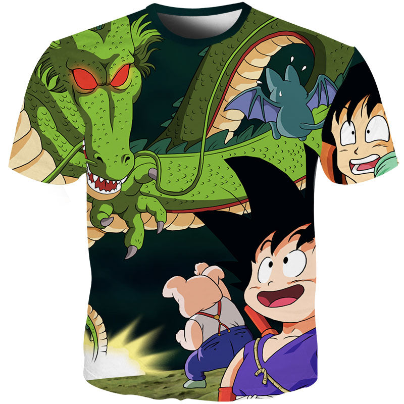 Men Anime Print Dragon Ball 3D T-Shirt Oogway Tees Master Roshi Men T shirt Streetwear Plus Size | Vimost Shop.