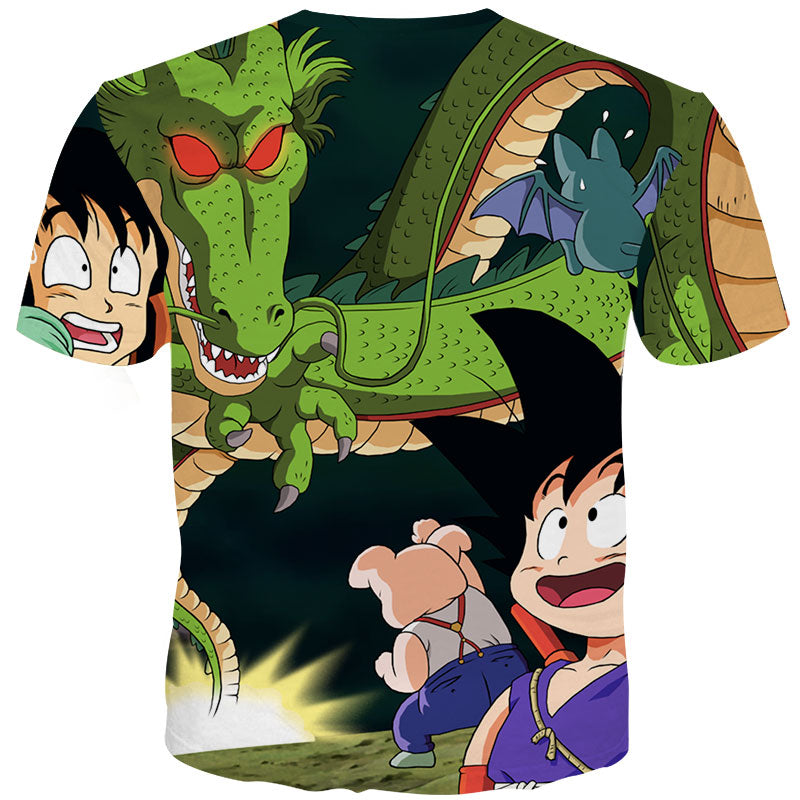 Men Anime Print Dragon Ball 3D T-Shirt Oogway Tees Master Roshi Men T shirt Streetwear Plus Size | Vimost Shop.