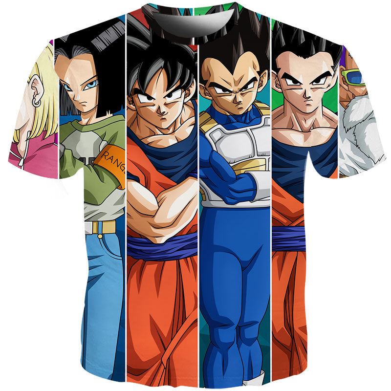 Men Anime Print Dragon Ball 3D T-Shirt Oogway Tees Master Roshi Men T shirt Streetwear Plus Size | Vimost Shop.