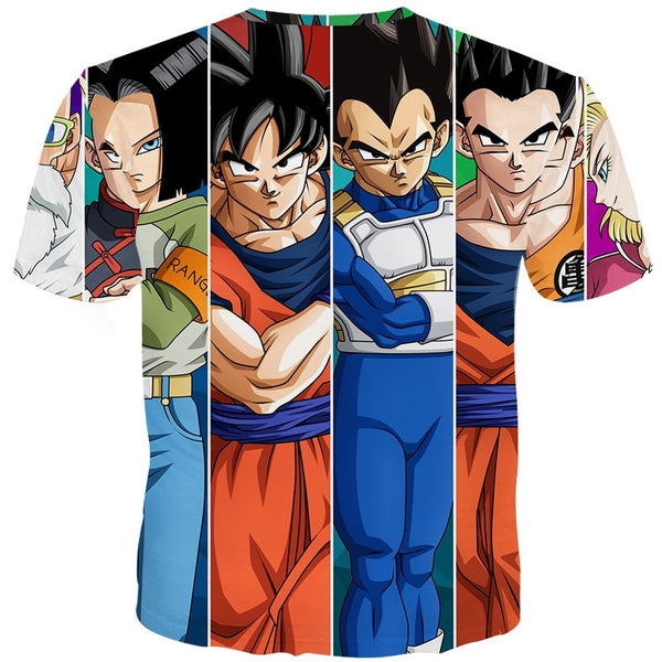 Men Anime Print Dragon Ball 3D T-Shirt Oogway Tees Master Roshi Men T shirt Streetwear Plus Size | Vimost Shop.