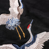 Japanese Crane Bird Embroidered Pullover Hooded Sweatshirts Hoodies Men Harajuku Hip Hop Hoodie Streetwear Tops | Vimost Shop.