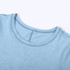 Women's Pima Cotton Workout Shirts Long-Sleeve T-Shirt Crewneck Athletic Top Gym