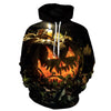 Male Sweatshirt Pumpkin King Jack Skellington Evil Smile Pattern Spring Men Hoodies Cool Streetwear Halloween Party | Vimost Shop.