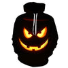 Male Sweatshirt Pumpkin King Jack Skellington Evil Smile Pattern Spring Men Hoodies Cool Streetwear Halloween Party | Vimost Shop.