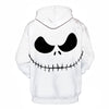 Male Sweatshirt Pumpkin King Jack Skellington Evil Smile Pattern Spring Men Hoodies Cool Streetwear Halloween Party | Vimost Shop.