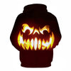 Male Sweatshirt Pumpkin King Jack Skellington Evil Smile Pattern Spring Men Hoodies Cool Streetwear Halloween Party | Vimost Shop.
