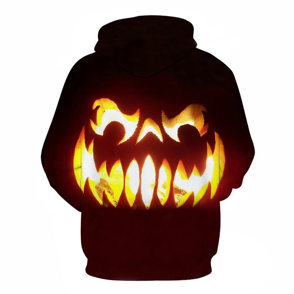 Male Sweatshirt Pumpkin King Jack Skellington Evil Smile Pattern Spring Men Hoodies Cool Streetwear Halloween Party | Vimost Shop.