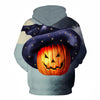 Male Sweatshirt Pumpkin King Jack Skellington Evil Smile Pattern Spring Men Hoodies Cool Streetwear Halloween Party | Vimost Shop.