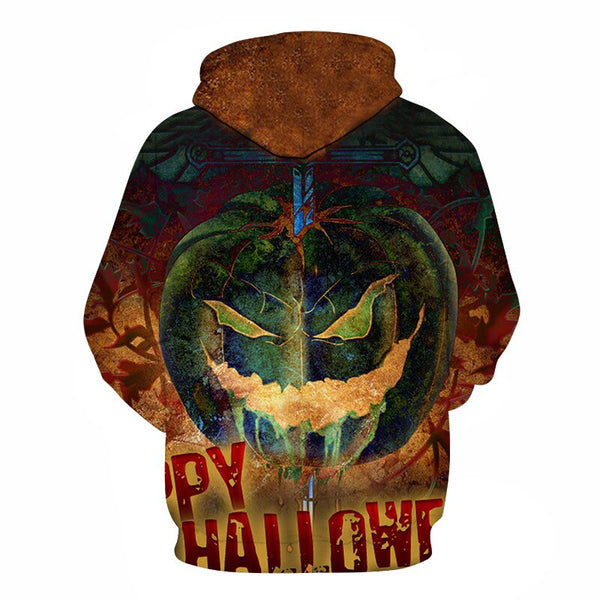 Male Sweatshirt Pumpkin King Jack Skellington Evil Smile Pattern Spring Men Hoodies Cool Streetwear Halloween Party | Vimost Shop.