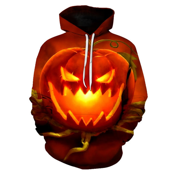 Male Sweatshirt Pumpkin King Jack Skellington Evil Smile Pattern Spring Men Hoodies Cool Streetwear Halloween Party | Vimost Shop.