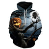 Male Sweatshirt Pumpkin King Jack Skellington Evil Smile Pattern Spring Men Hoodies Cool Streetwear Halloween Party | Vimost Shop.