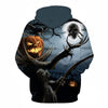 Male Sweatshirt Pumpkin King Jack Skellington Evil Smile Pattern Spring Men Hoodies Cool Streetwear Halloween Party | Vimost Shop.