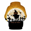 Male Sweatshirt Pumpkin King Jack Skellington Evil Smile Pattern Spring Men Hoodies Cool Streetwear Halloween Party | Vimost Shop.