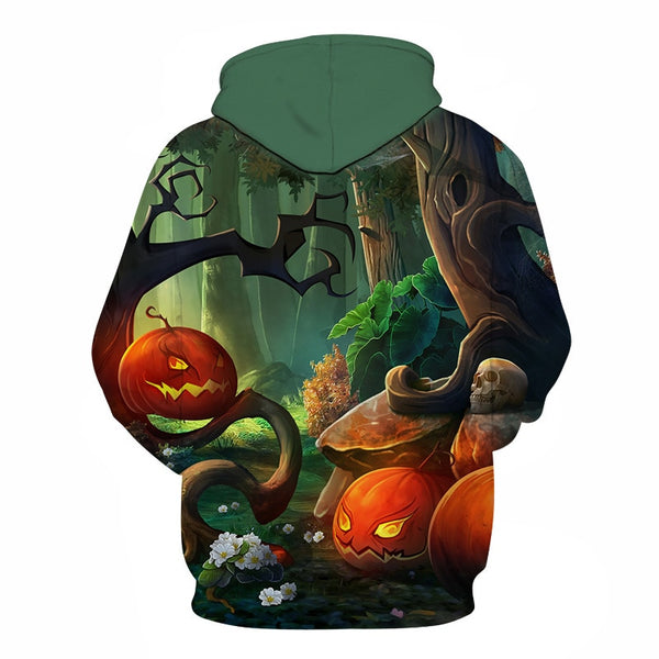 Male Sweatshirt Pumpkin King Jack Skellington Evil Smile Pattern Spring Men Hoodies Cool Streetwear Halloween Party | Vimost Shop.