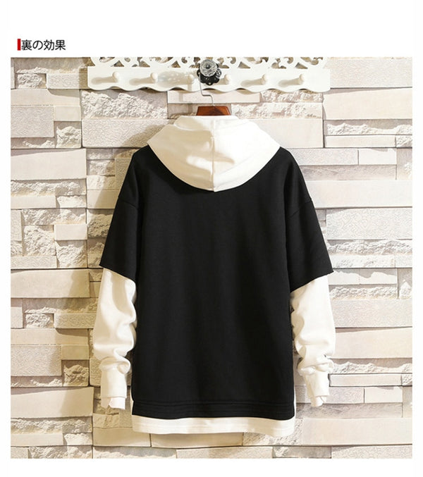 5XL Hoodies Sweatshirts Men Fake 2PAC Cotton Hooded Japanese Style Sweatshirt Mens Hip Hop Brown Causal Hoodiee Xxxtentacion | Vimost Shop.