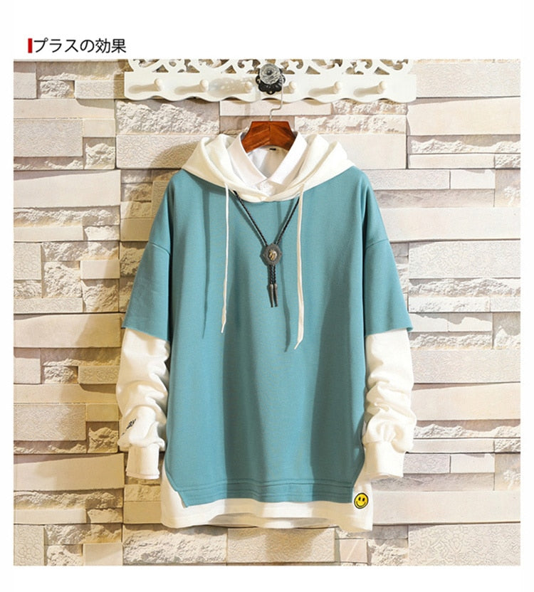 5XL Hoodies Sweatshirts Men Fake 2PAC Cotton Hooded Japanese Style Sweatshirt Mens Hip Hop Brown Causal Hoodiee Xxxtentacion | Vimost Shop.