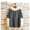 5XL Hoodies Sweatshirts Men Fake 2PAC Cotton Hooded Japanese Style Sweatshirt Mens Hip Hop Brown Causal Hoodiee Xxxtentacion | Vimost Shop.