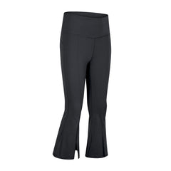 Naked-feel Fabric Plain Wide-legged Fitness  Women Yoga Pants