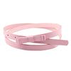 Hot Marking 1pc New Fashion Dow Candy Thin Women Pu Leather Casual Belt Cummerbund For Girl H18 Drop Shipping | Vimost Shop.