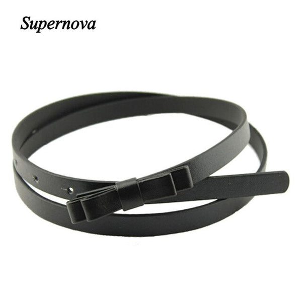 Hot Marking 1pc New Fashion Dow Candy Thin Women Pu Leather Casual Belt Cummerbund For Girl H18 Drop Shipping | Vimost Shop.