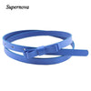 Hot Marking 1pc New Fashion Dow Candy Thin Women Pu Leather Casual Belt Cummerbund For Girl H18 Drop Shipping | Vimost Shop.